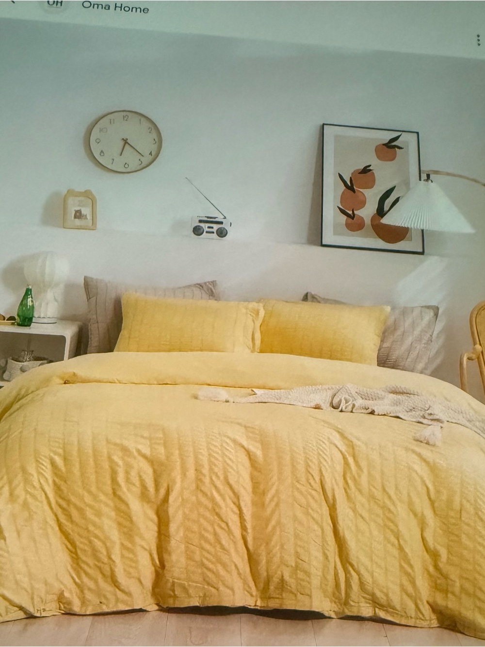 Soft Yellow Comforter Set - Unbranded Cozy Bedding